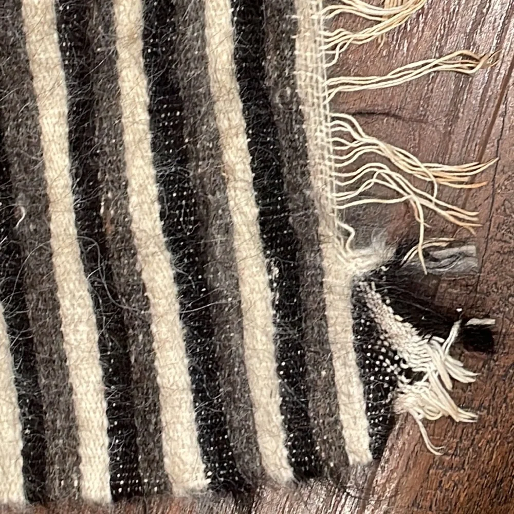 Vintage mohair rug